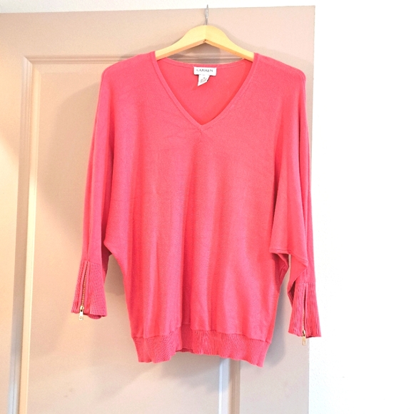 Carmen by Carmen Marc Valvo Sweater Size M - Picture 1 of 6